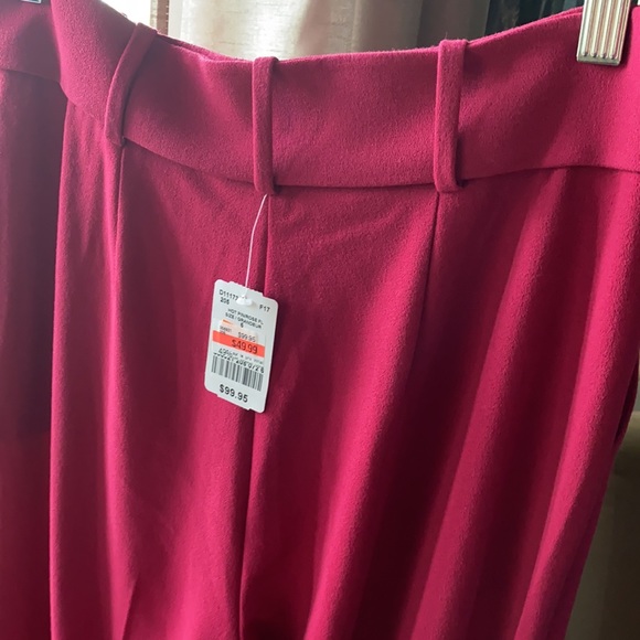 Fabulous Fuchsia wide leg trousers! Sz 6 - Picture 4 of 4